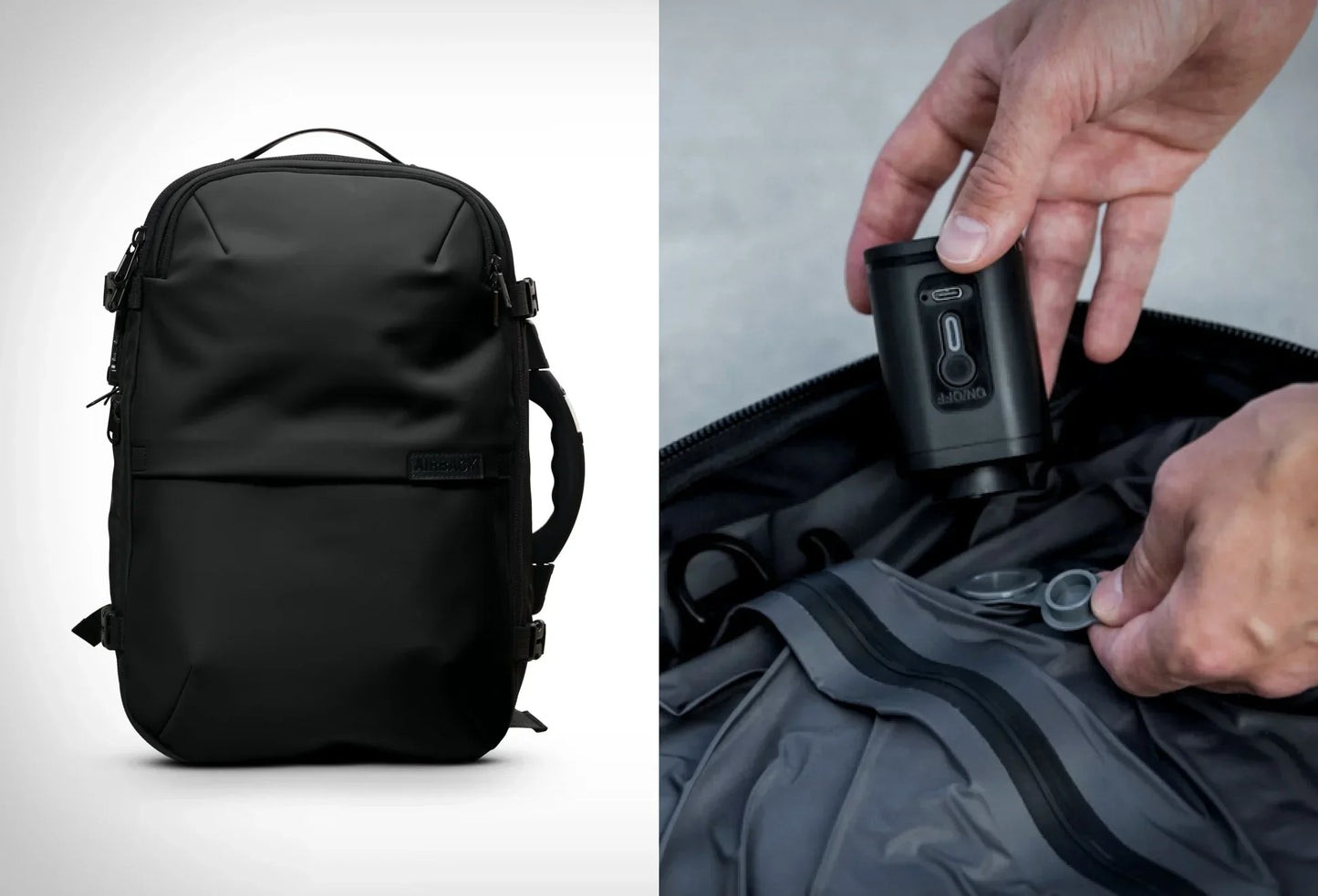 🎒 Nueva Mochila Viajera De Gran Capacidad Con Tecnologia De AirBag 🎒 Aprovecha Nuestra Oferta Al 50 % OFF MÁS Espacio MENOS Equipaje 🧳