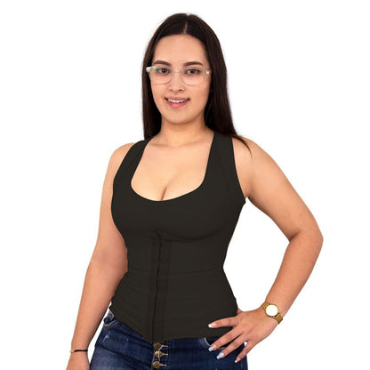 Brasier Sostén Invisible Y Corset Faja 3 En 1